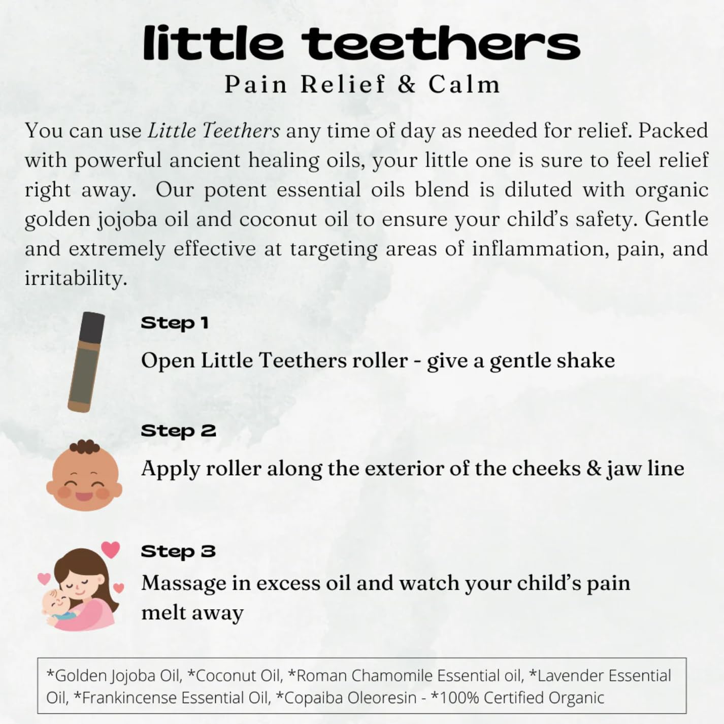 Little Teethers™ Natural Teething Relief Roller